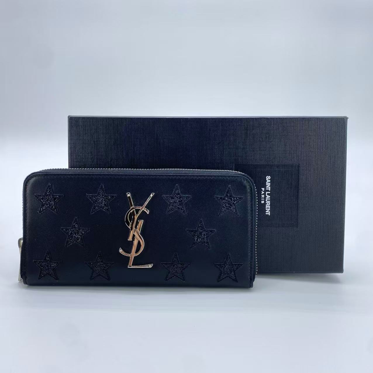 Classic Monogram Zip Around Wallet