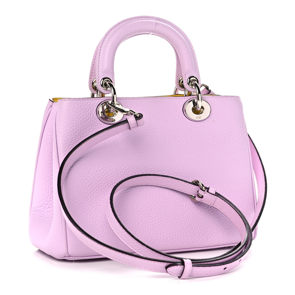 Diorissimo Tote Pebbled Leather Medium twins