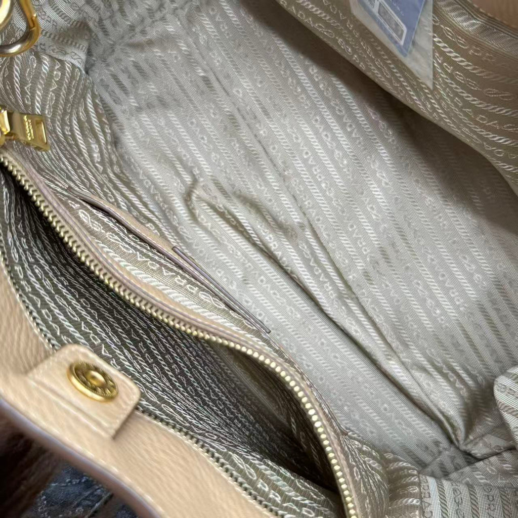 Convertible Boston Bag Vitello Daino Medium Twins B22114