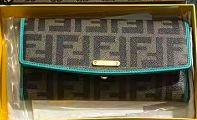 FENDI CANVAS WALLET W21034