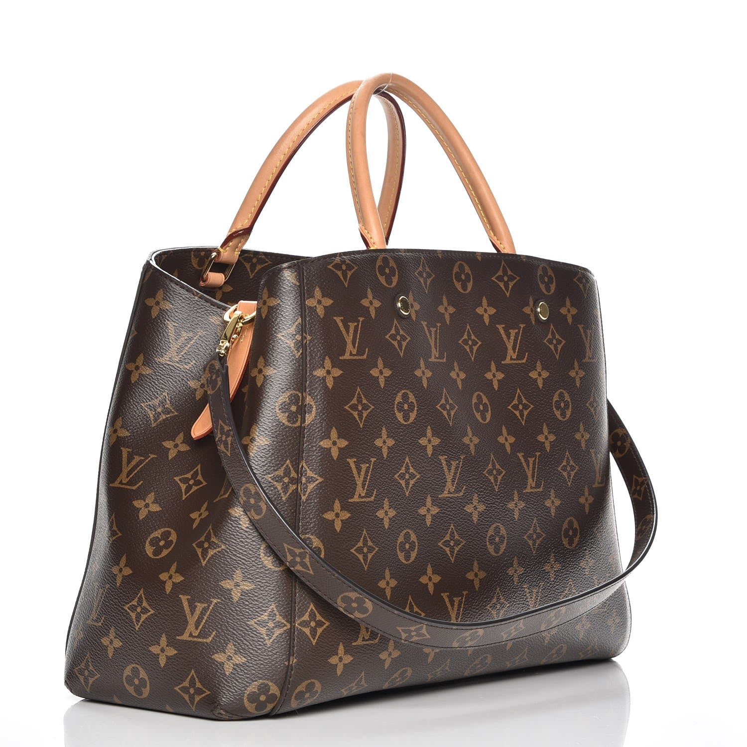 Montaigne Handbag Monogram Canvas GM twins