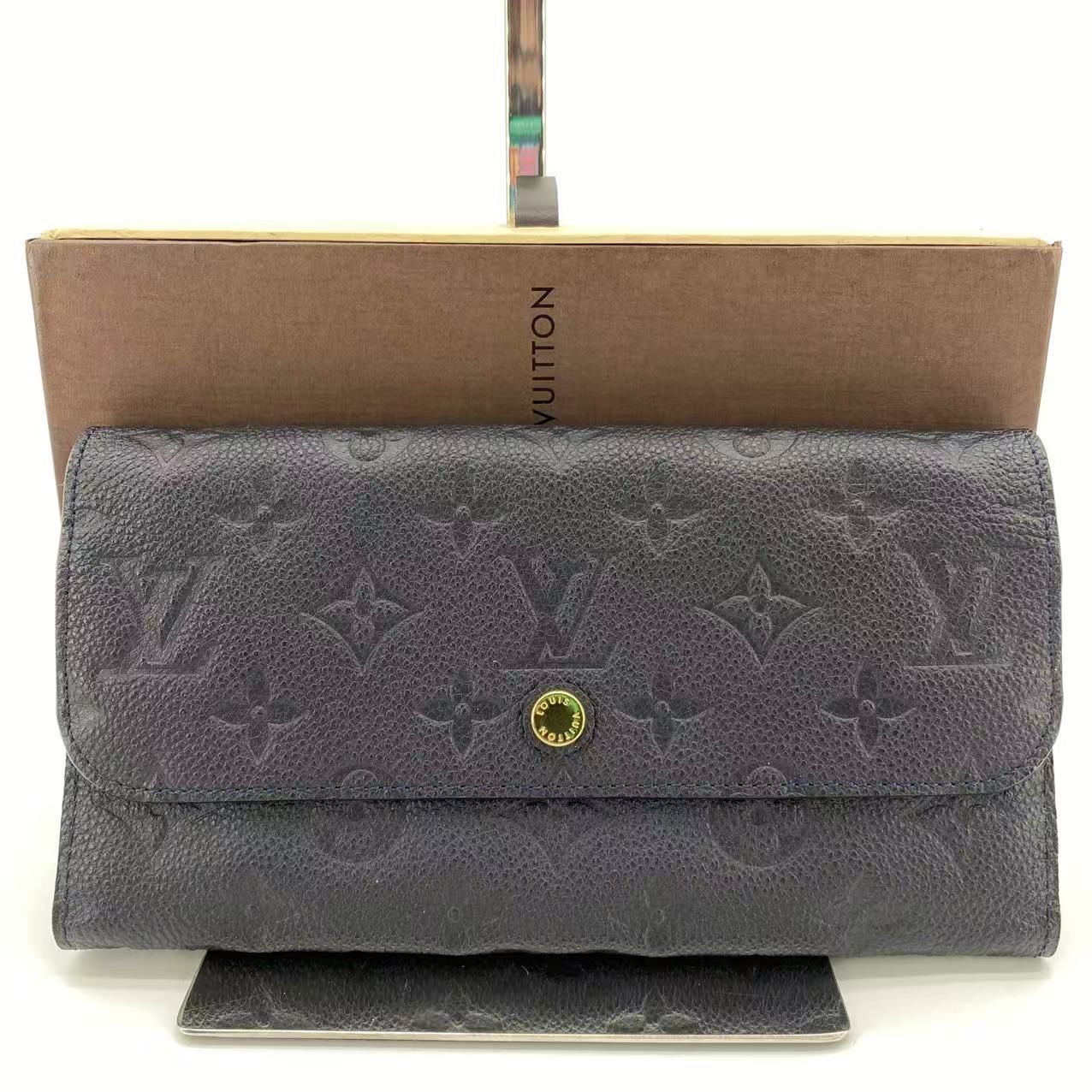 Sarah Wallet Monogram Empreinte Leather
