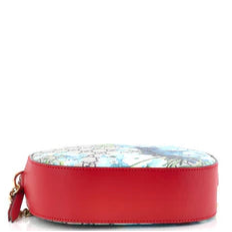 Chain Crossbody Bag Blooms Print GG Coated Canvas Mini twins