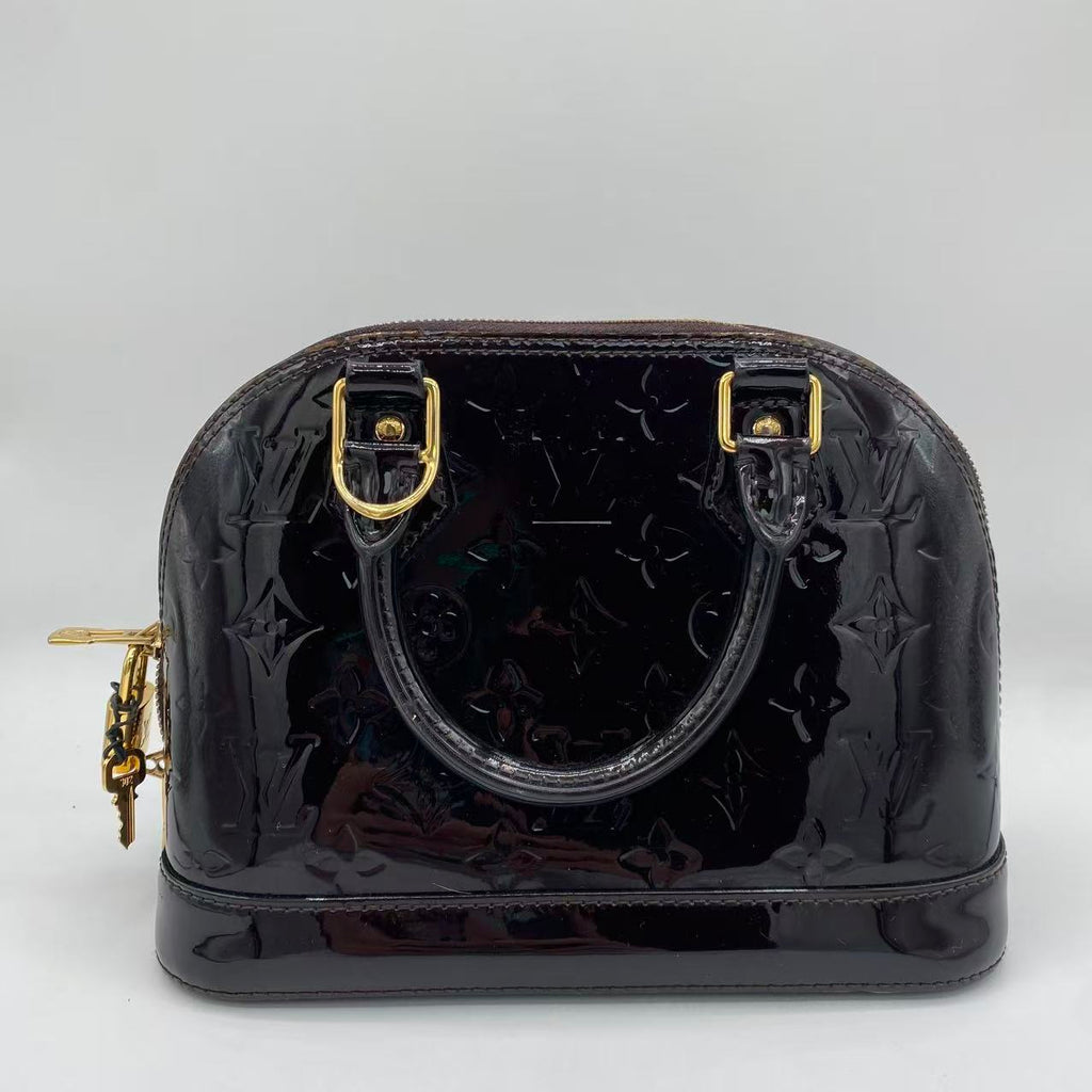 Alma BB patent leather crossbody bag