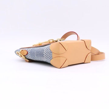 Louis Vuitton Nano Steamer Damier Denim 3D Blue Denim Twins LDJ5618