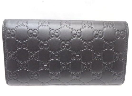 GUCCI Guccissima Icon Continental Wallet Black