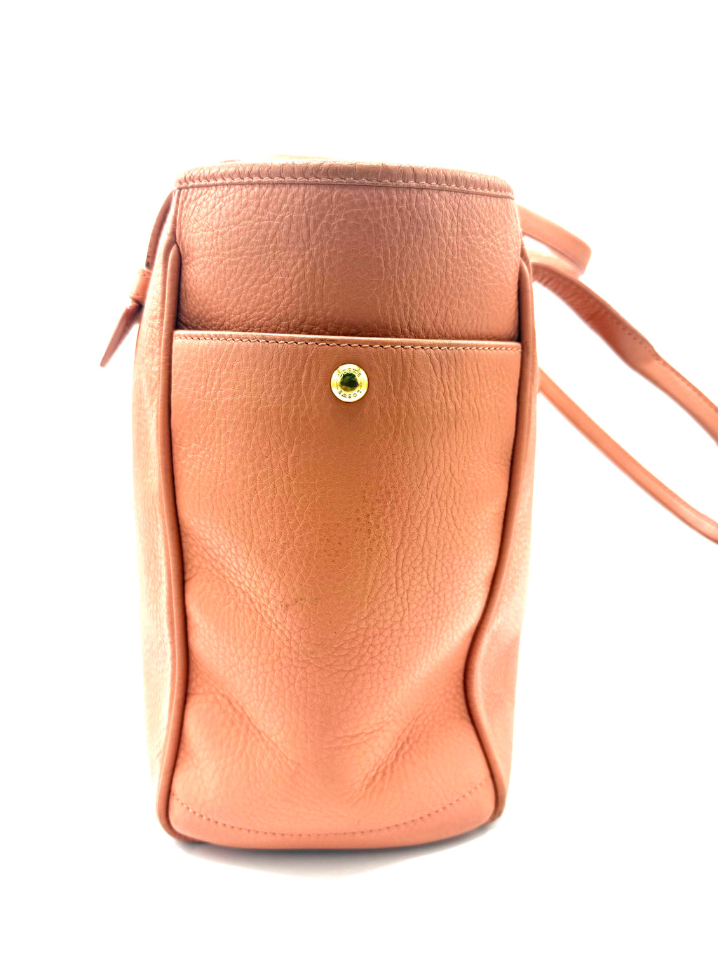 T Shopper leather tote