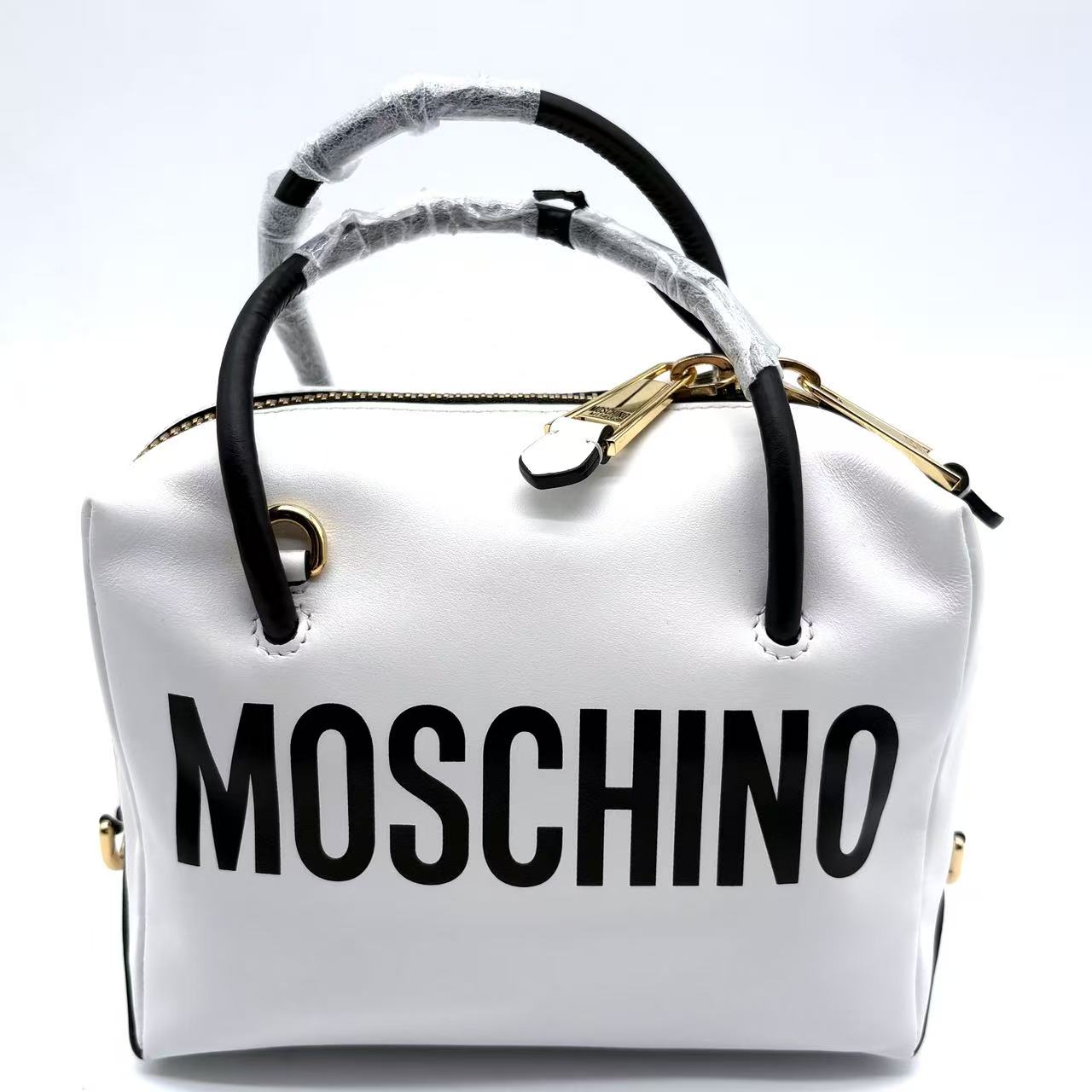 Moschino white Leather crossbody bag