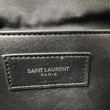 Saint Laurent Classic Monogram College Bag Quilted Leather Large