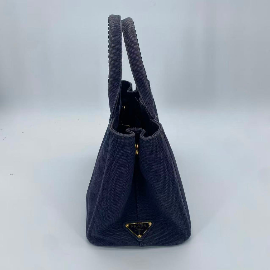 Canapa Denim Tote Bag Dark Blue