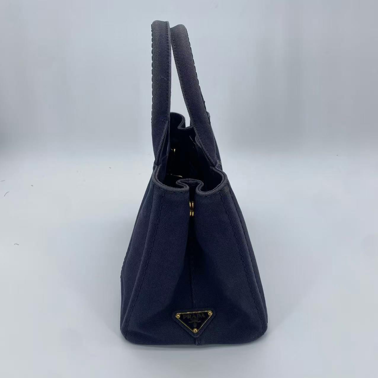 Canapa Denim Tote Bag Dark Blue