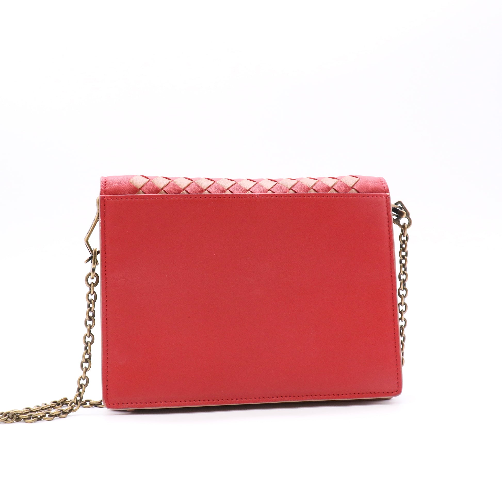 Bottega Veneta Intrecciato Nappa Chain Wallet twins LDJ5761