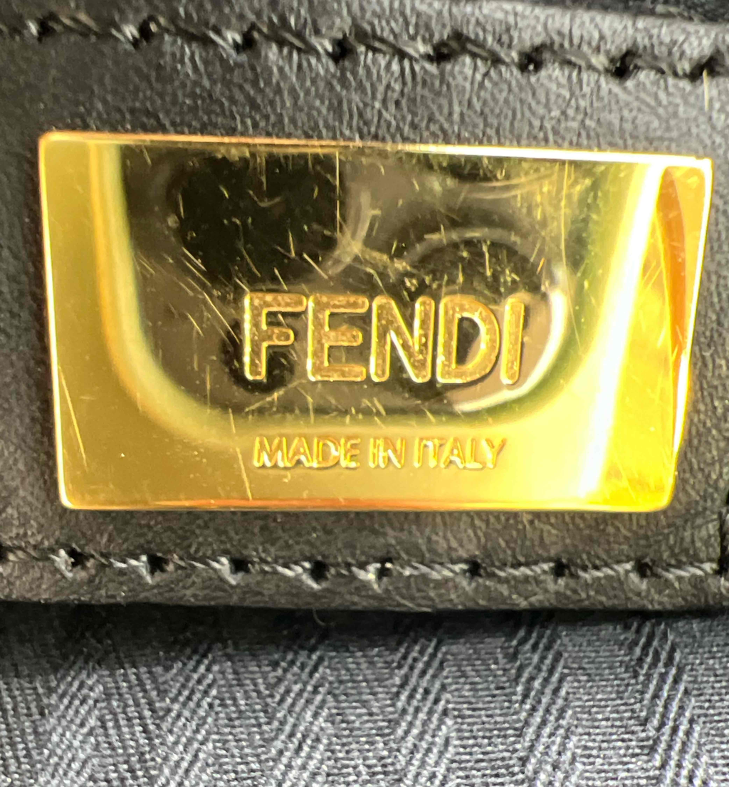 Fendi 2Jours Leather Tote Bag twins B24230