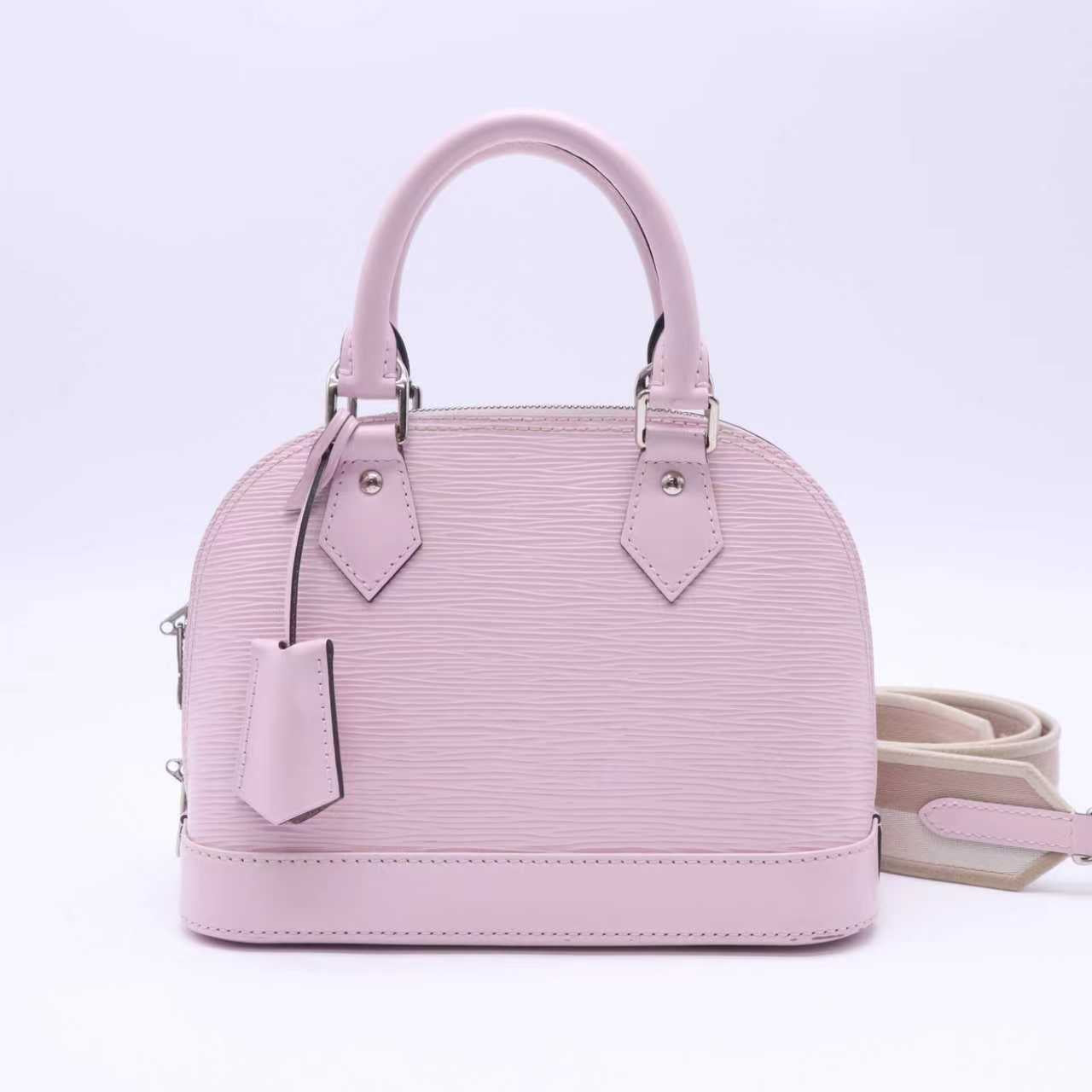 Louis Vuitton Alma BB Epi with Embroidered Strap twins LDZ955