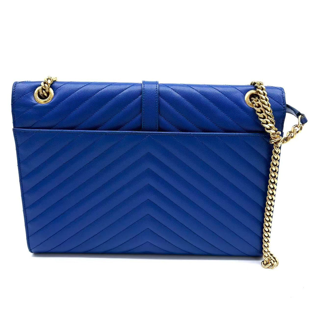 Envelope leather crossbody bag