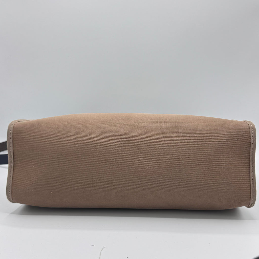 Hermes Herbag Zip Leather and Toile 31