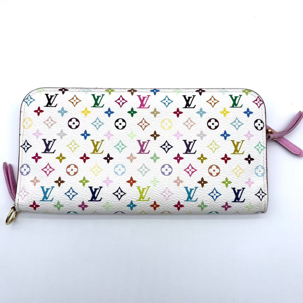 Monogram Multicolor Insolite Wallet White Litchi