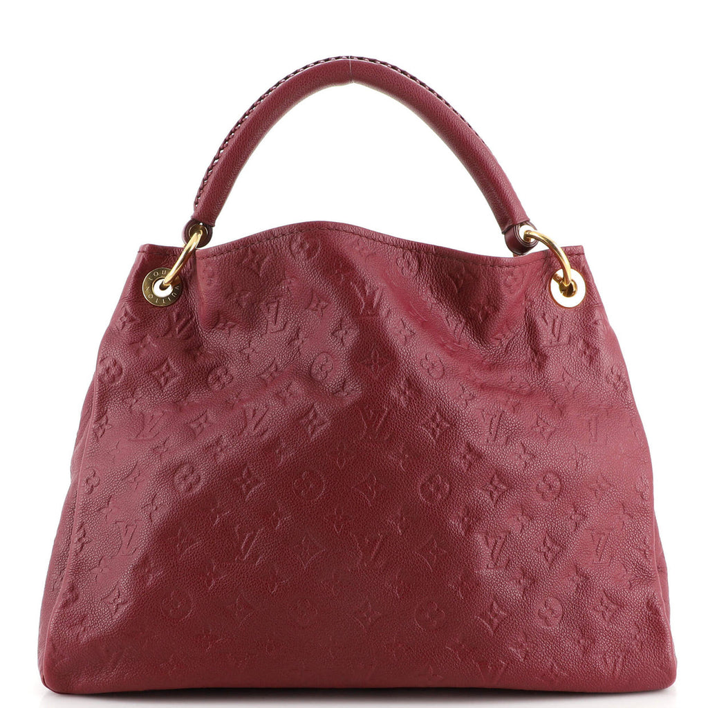 Artsy Handbag Monogram Empreinte Leather MM twins