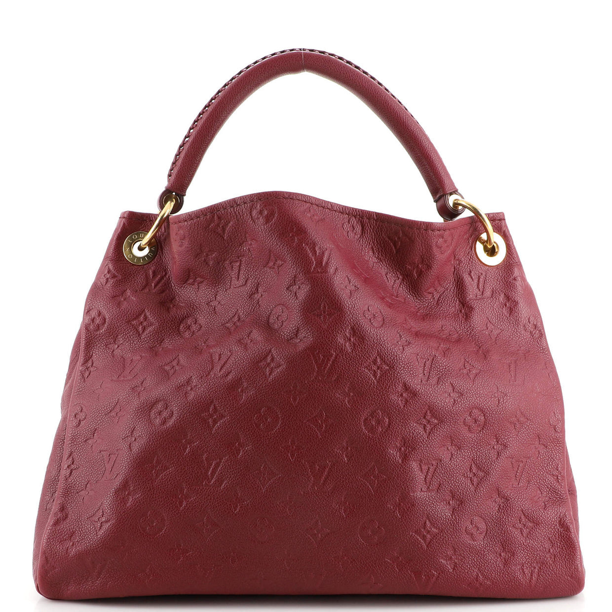Artsy Handbag Monogram Empreinte Leather MM twins