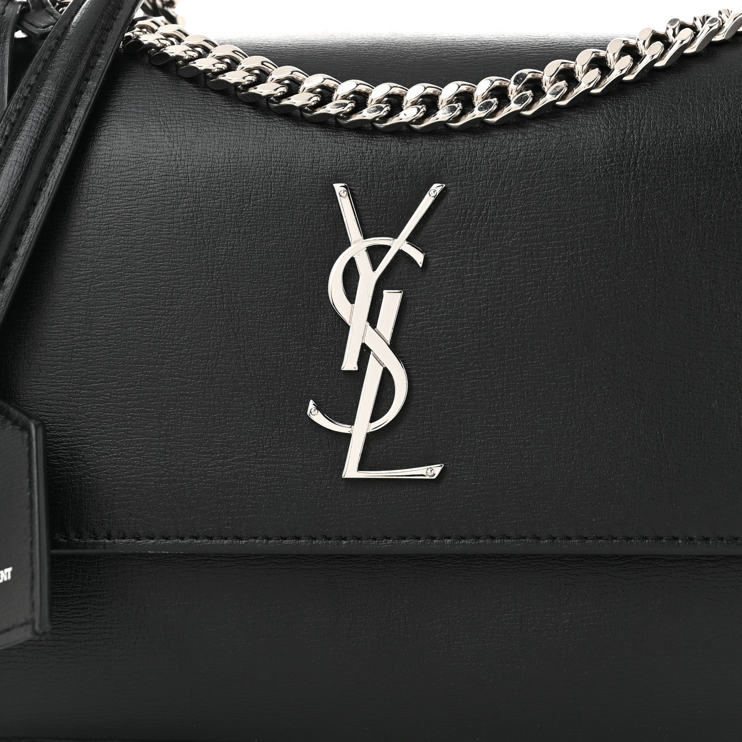 Calfskin Medium Monogram Sunset Black twins