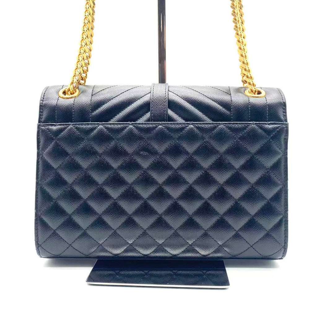 Envelope Medium Chain Bag in Mix Matelassé