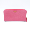 Saffiano Metal Leather Continental Wallet