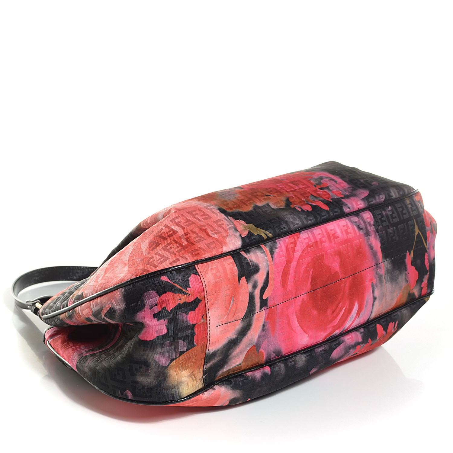 Floral Shopper Tote Printed Zucca Canvas Large Twins