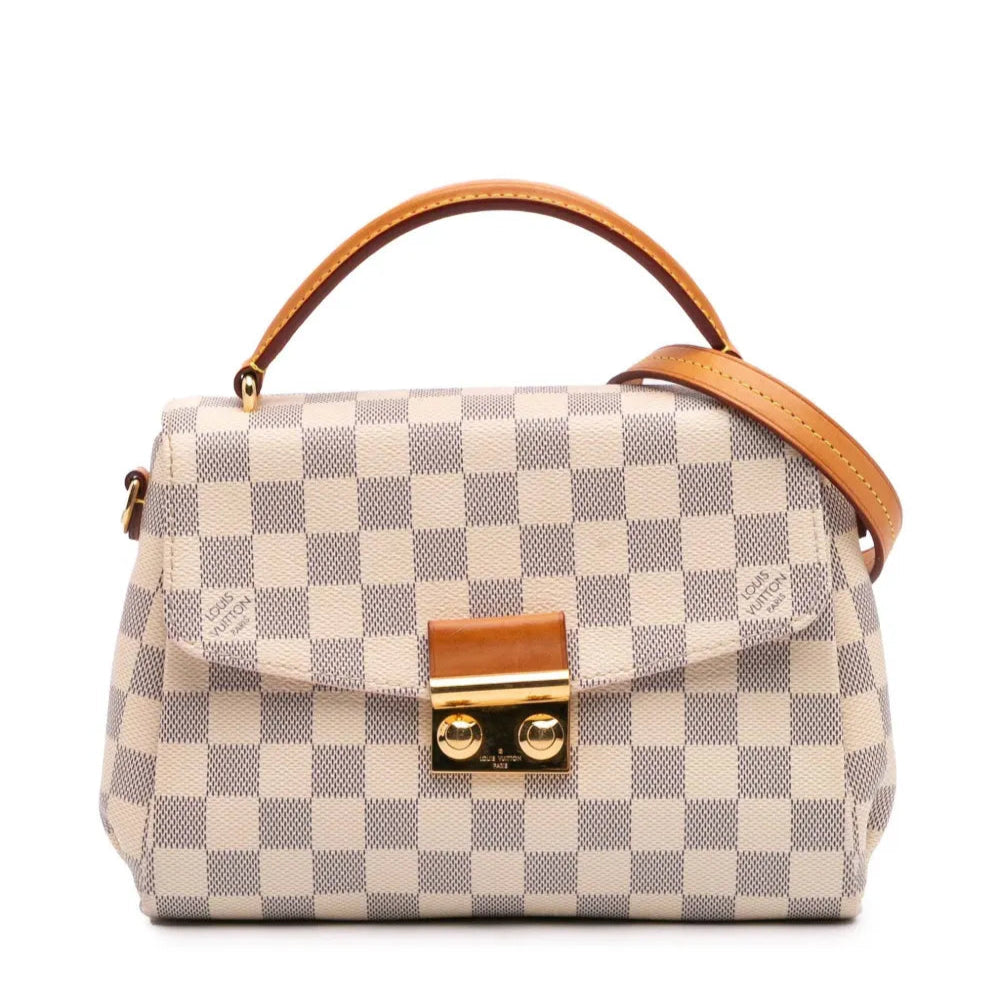 Damier Azur Croisette satchel