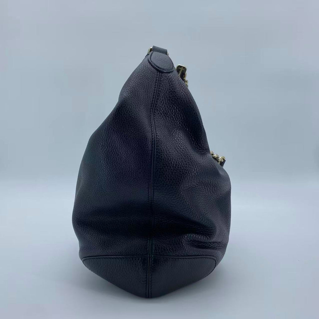 Soho Chain Hobo Leather Medium