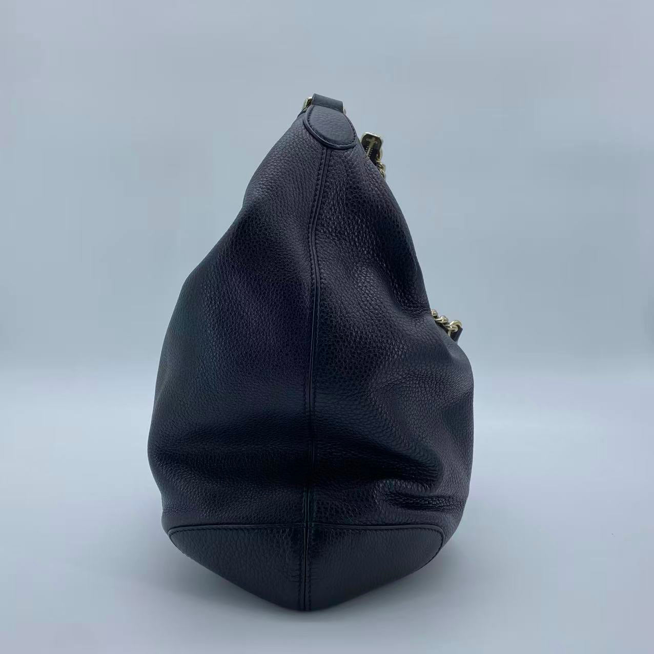 Soho Chain Hobo Leather Medium