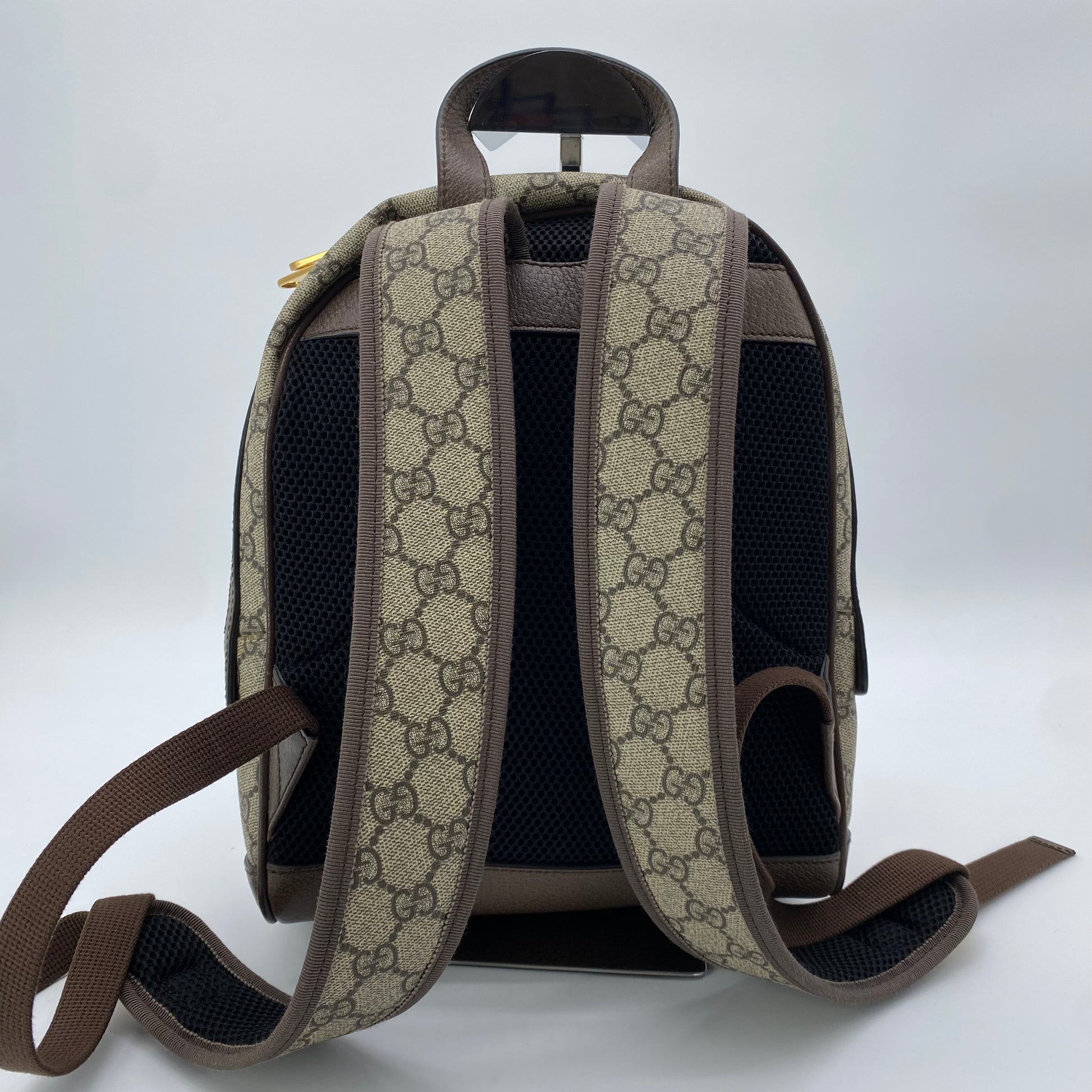 Ophidia Backpack GG Coated Canvas Medium