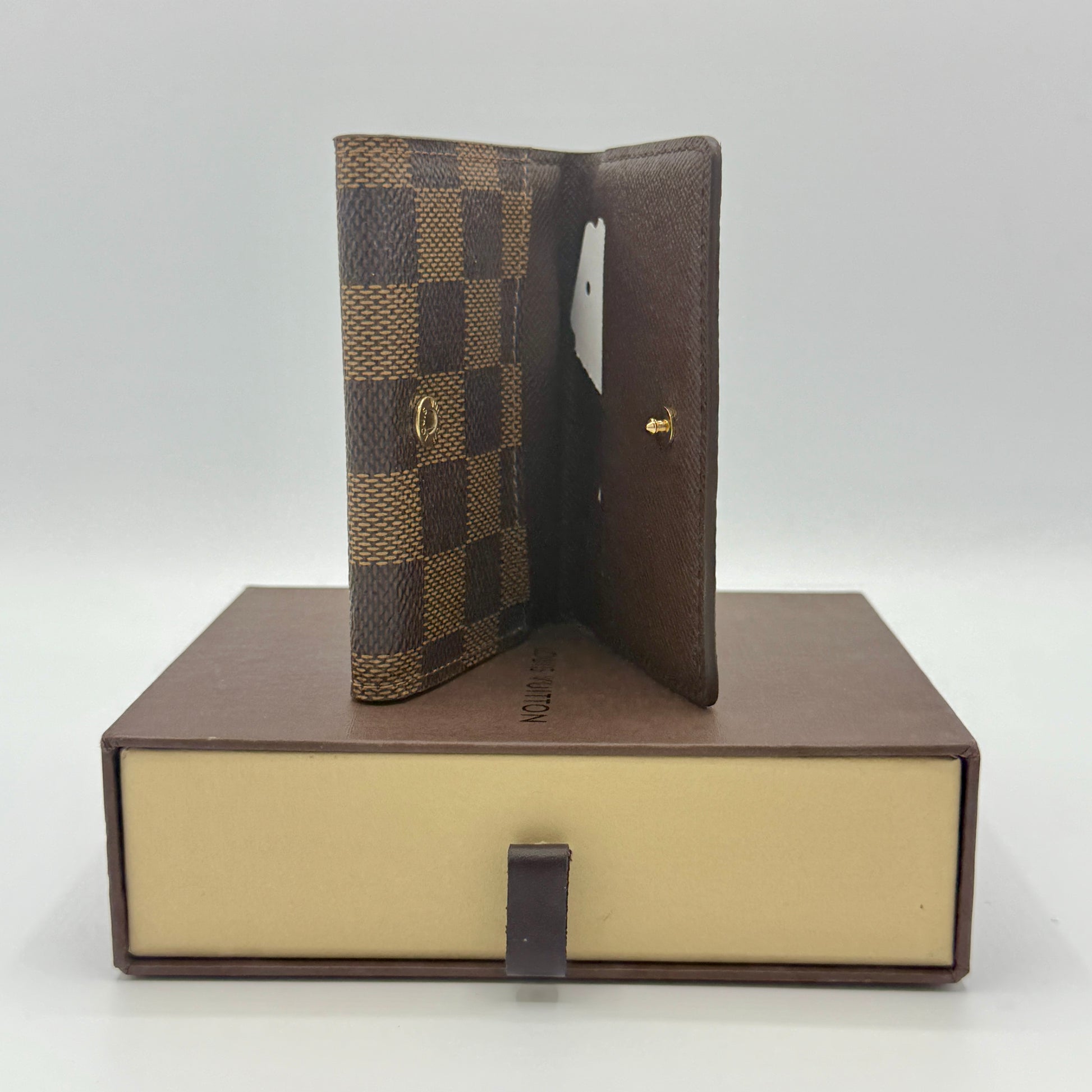 Damier Ebene Bifold Card Holder