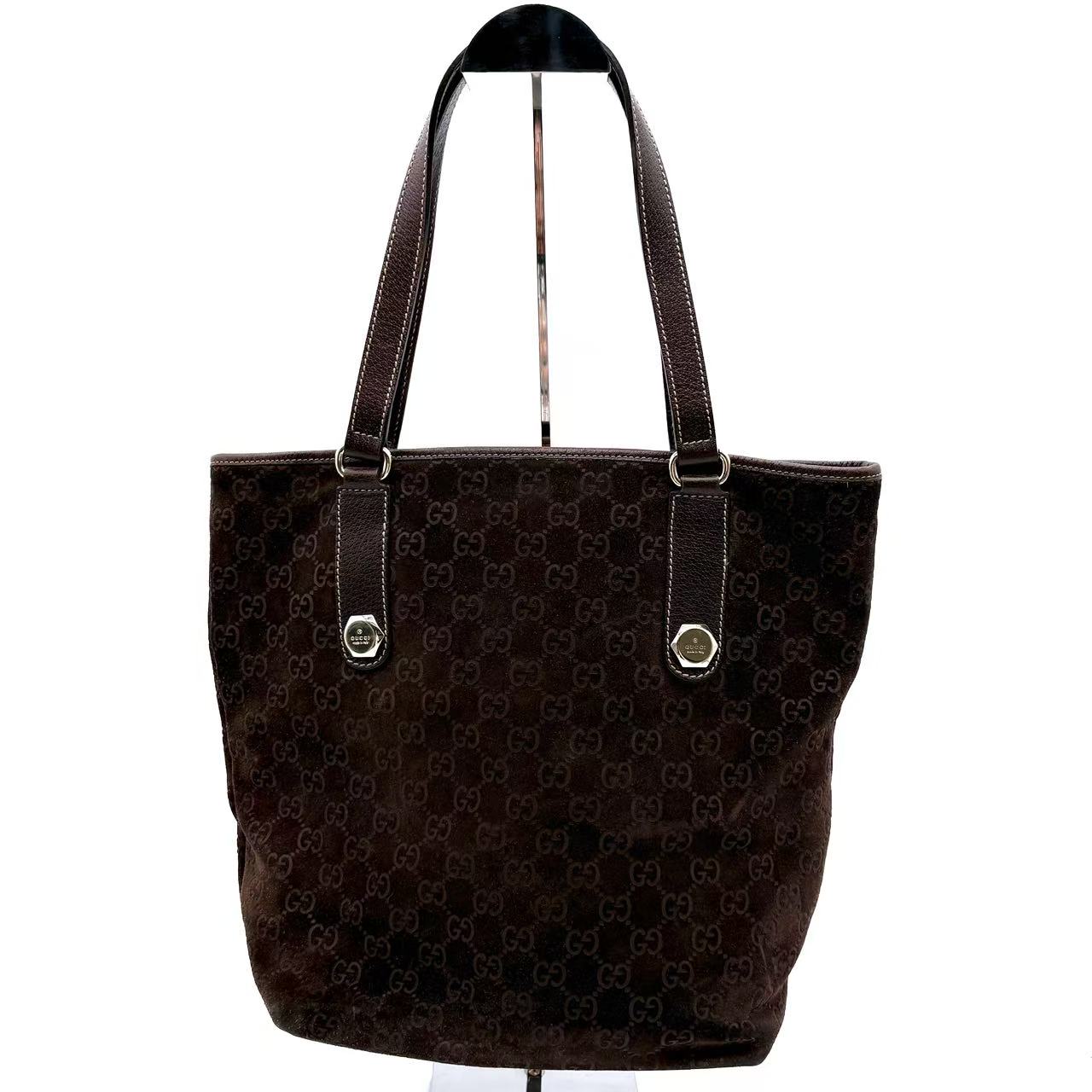 GG Suede Charmy tote bag