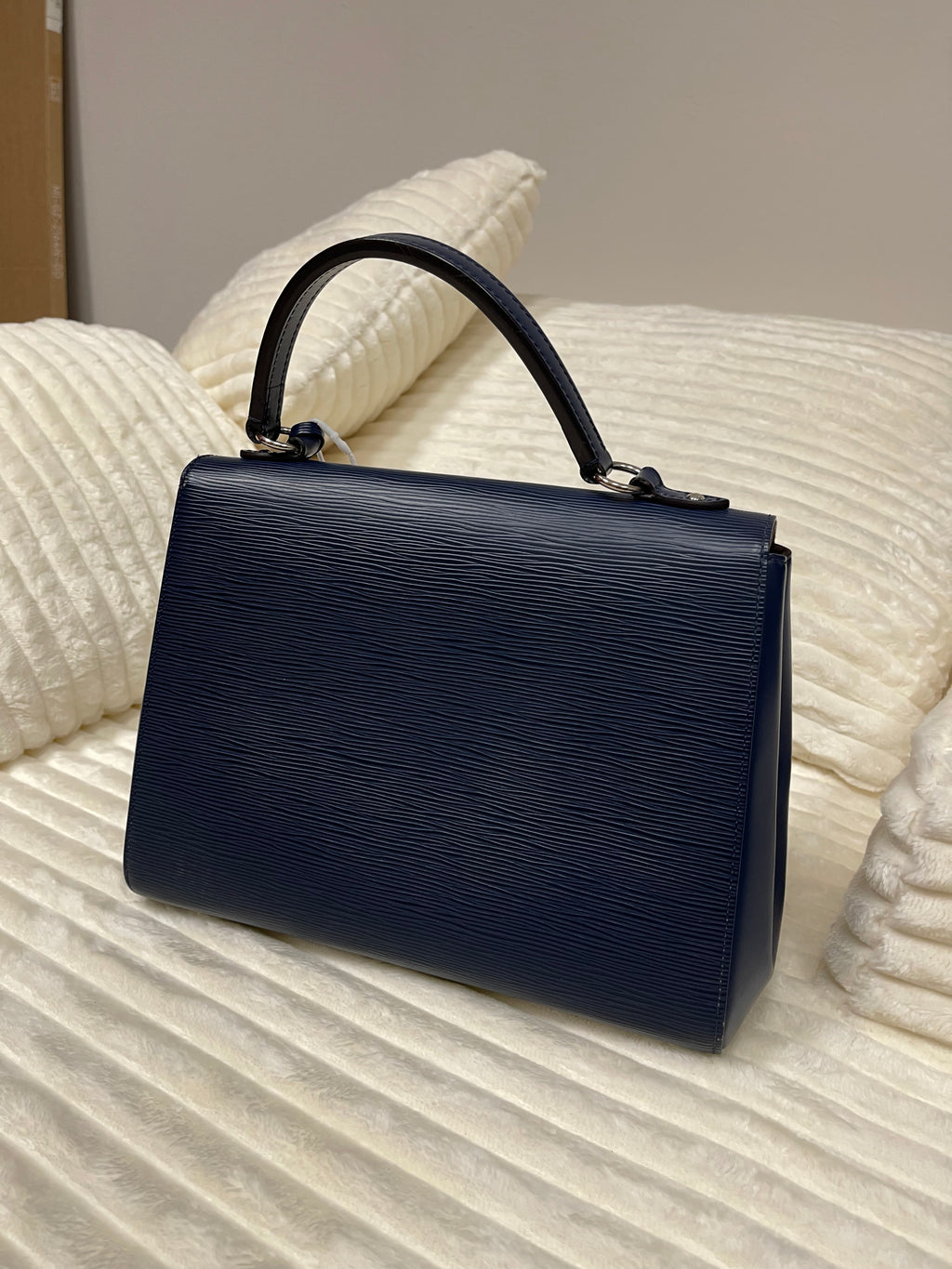 Louis Vuitton Cluny Top Handle Bag Epi Leather