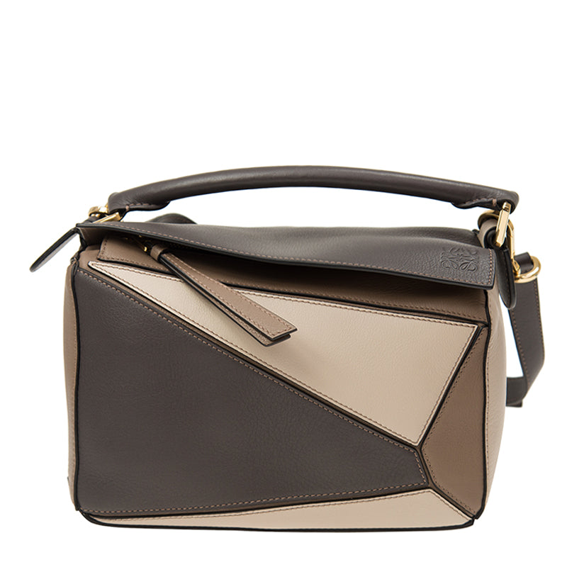 Loewe Puzzle Bag Leather Medium twins LDJ4326