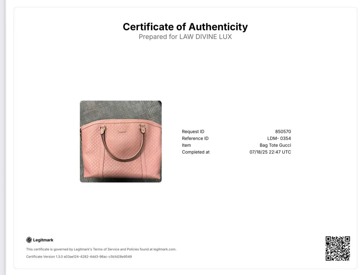 Gucci-Britt Convertible Dome Satchel Microguccissima Medium Pink