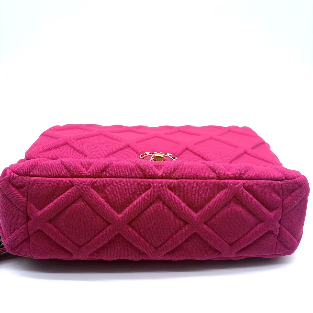 19 Flap Bag Quilted Jersey Maxi
