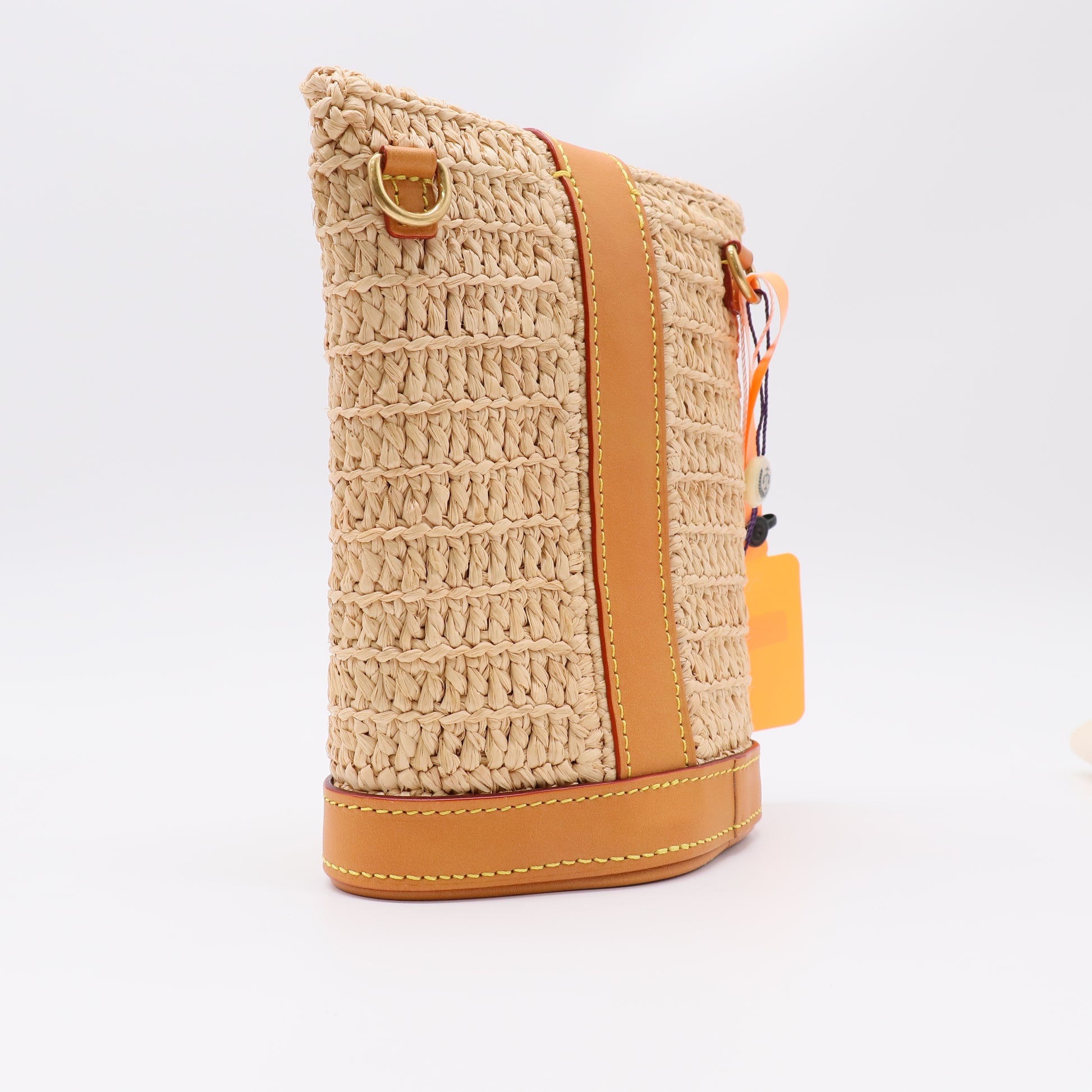 Raffia Envelope Pouch Twins LDZ237