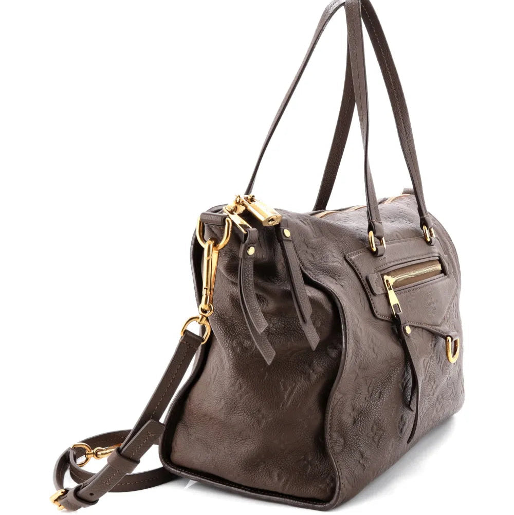Lumineuse Handbag Monogram Empreinte Leather PM tote bag twins