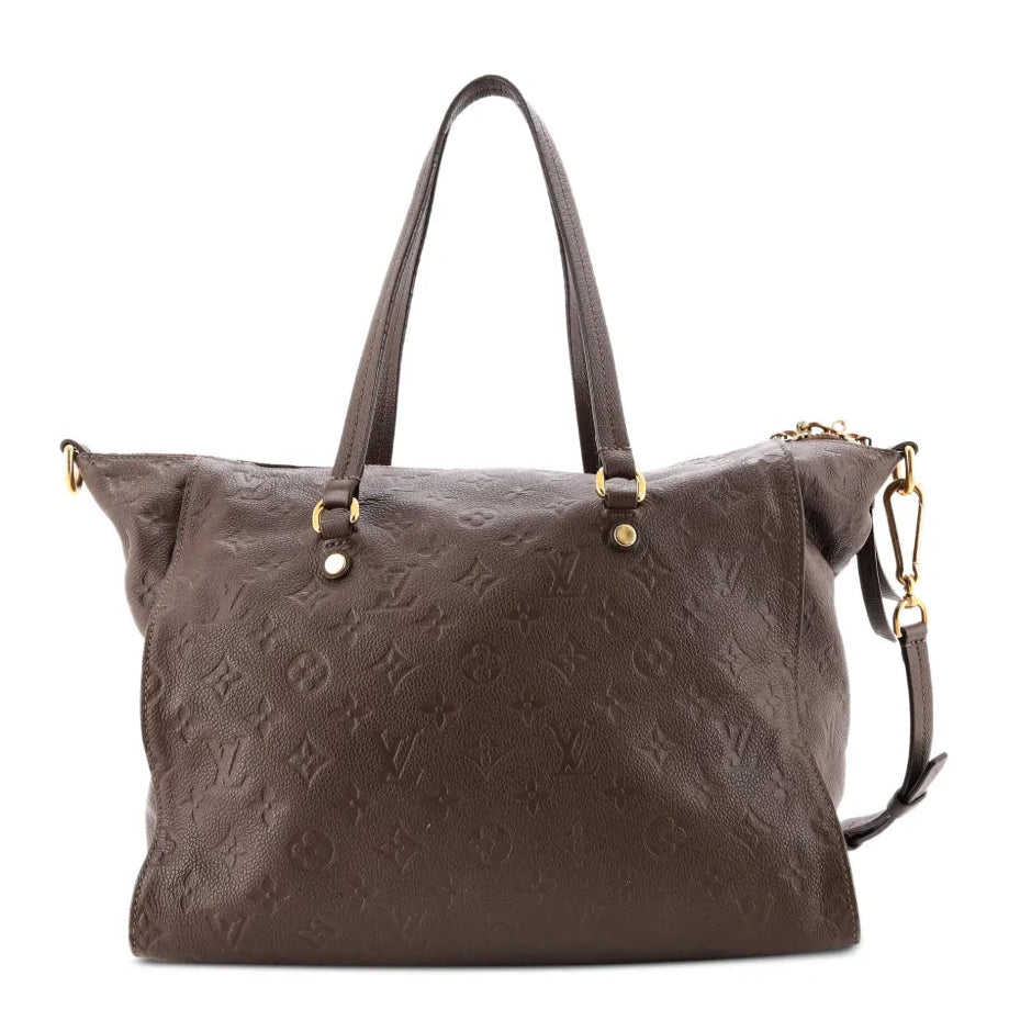 Lumineuse Handbag Monogram Empreinte Leather PM tote bag twins