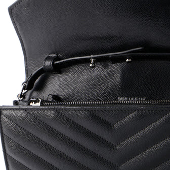 Classic Monogram Envelope Satchel Leather twins