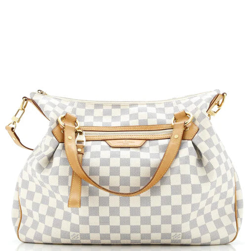 Evora Handbag Damier GM Twins