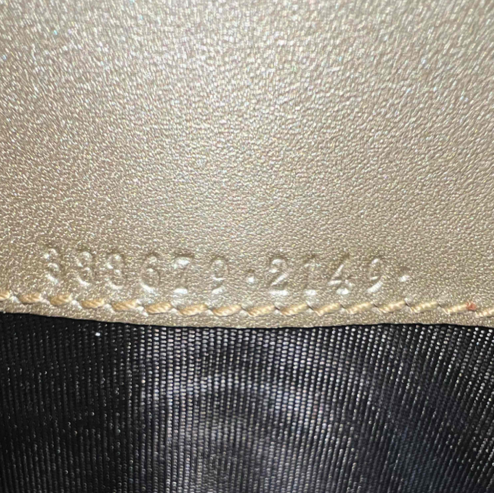 Gucci Microguccissima Bow Continental Wallet W23510