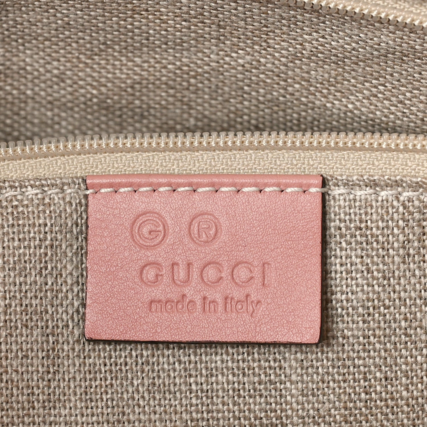 Soft Microguccissima Large Dome Satchel Soft Pink twins