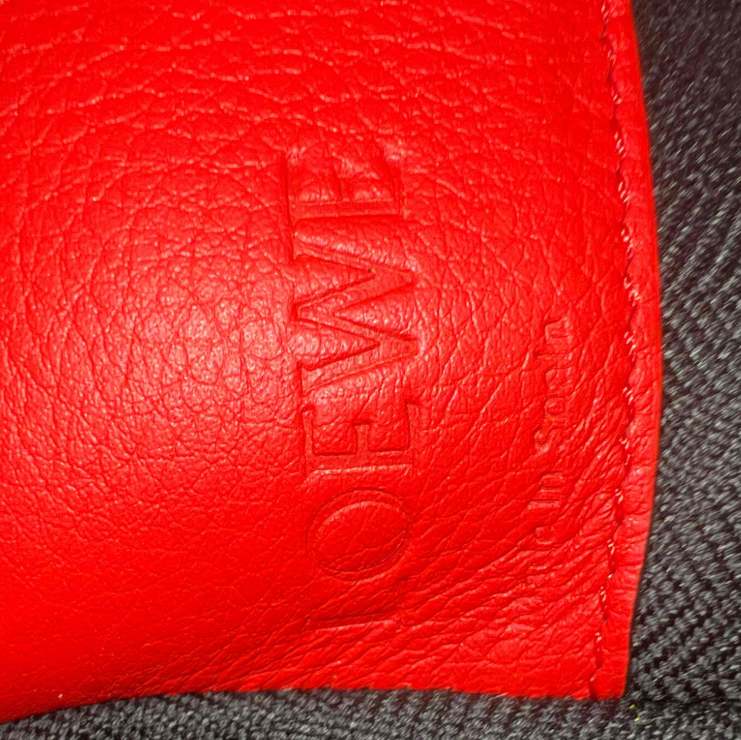 Loewe Calfskin Small Hammock Shoulder Bag Scarlet Red B24515