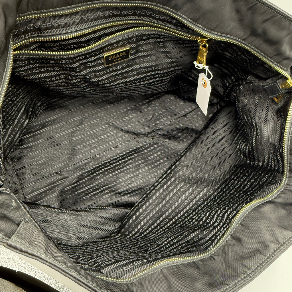 Re-Edition 1978 large Re-Nylon and Saffiano leather tote bag