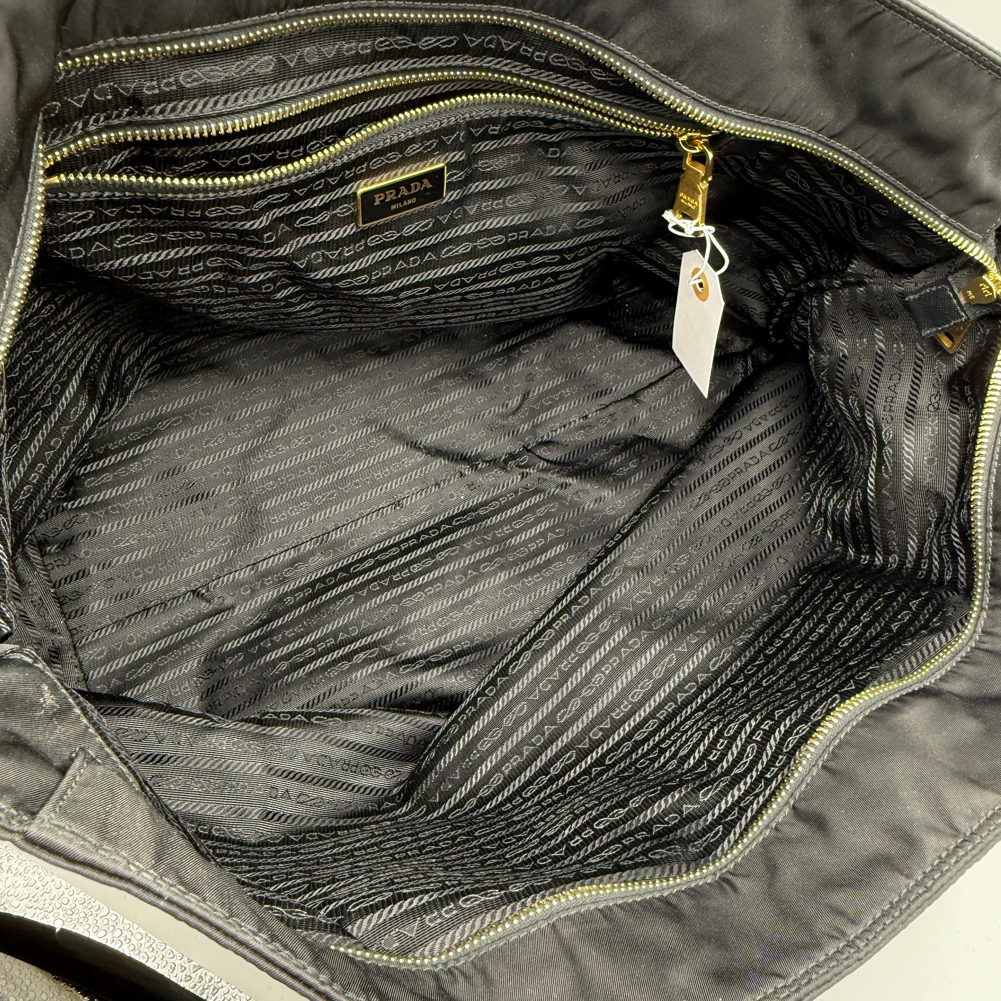Re-Edition 1978 large Re-Nylon and Saffiano leather tote bag