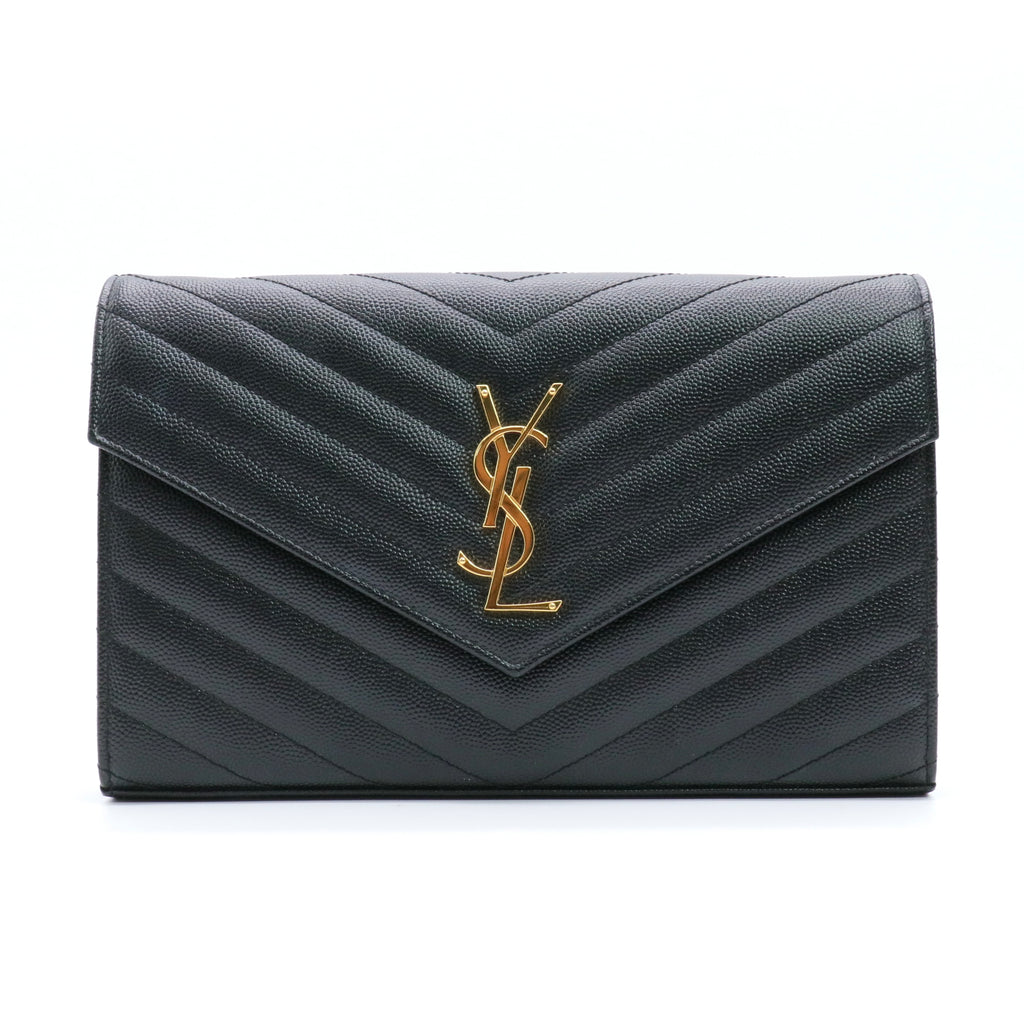 Monogram Shoulder Bag Black Twins