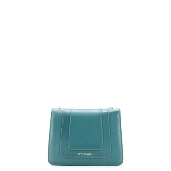 Serpenti Forever Square Shoulder Bag Leather Small twins