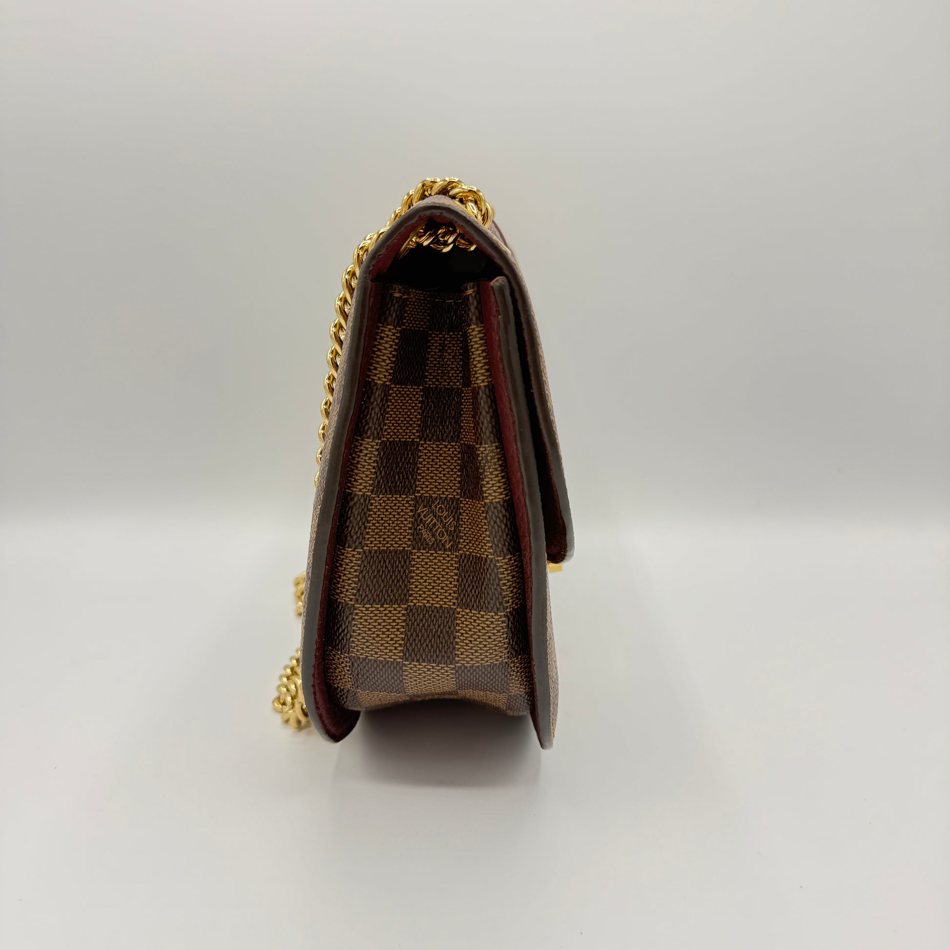Wight Handbag Damier with Leather